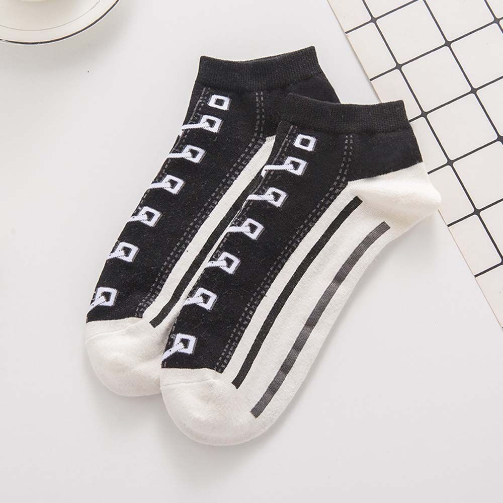 🤣2023 New Creative Funny Shoe Print Short Sox 🧦
