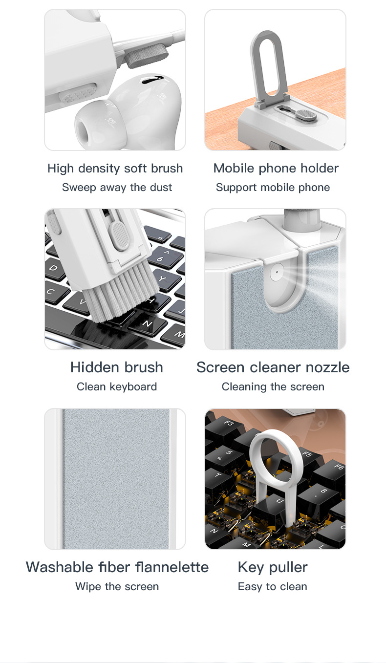 👍8-In-1 Cleaning Kit