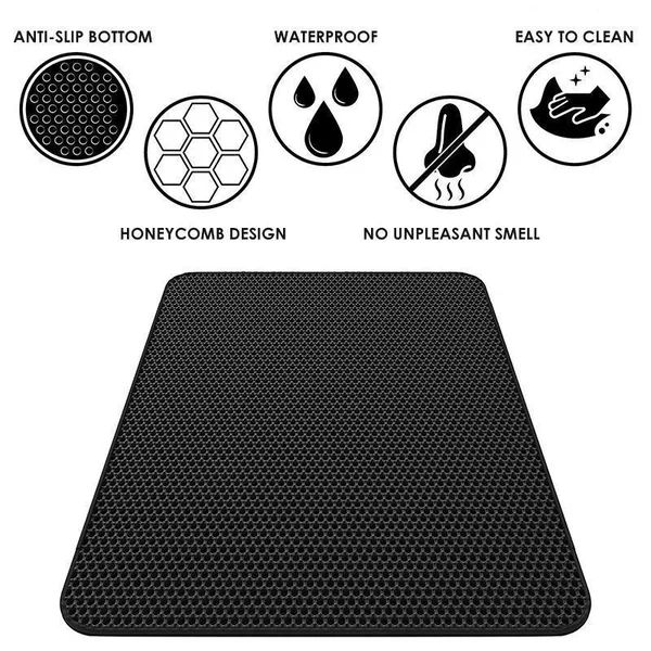 Non-Slip Cat Litter Mat-BUY 3 GET 1 FREE（Free Shipping)