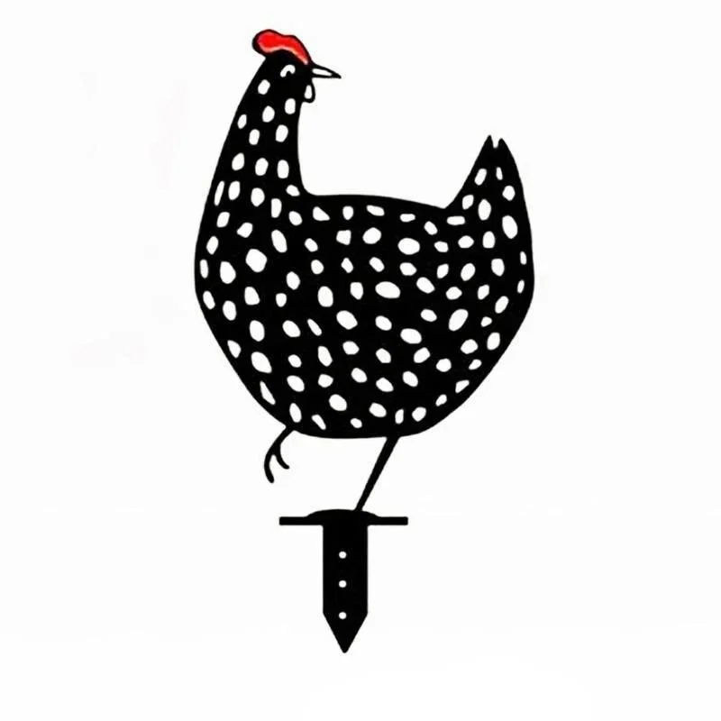 🔥 Black Friday Promotion-50%OFF🔥Metal Chicken Yard Statue
