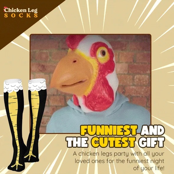 🌲Chicken Legs Socks(🔥Buy 3 Get 1 Free)