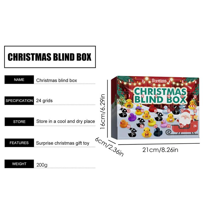 🎅Christmas  hot saler🎁 - 🦆24 Rubber Ducks Blind Box  Gift  🔥  (BUY 2 Free Shipping)