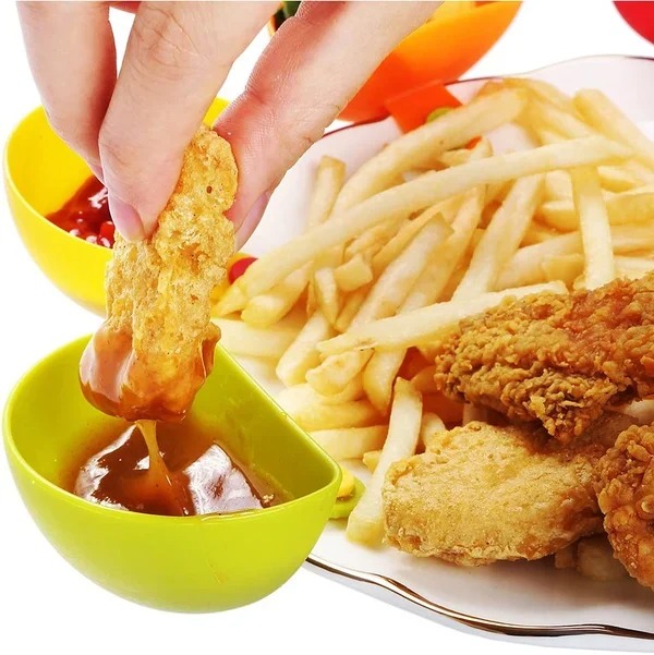 🍟Dip Clip Bowl Plate Holder(4 Pcs/Set)