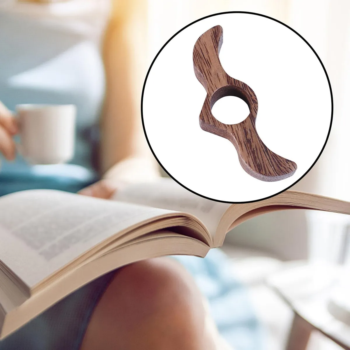 📖Thumb book page holder📖