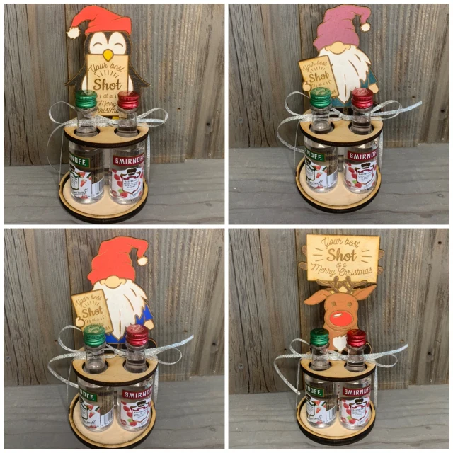 🎄Early Christmas Sale🔥CHRISTMAS MINI WINE BOTTLE HOLDER