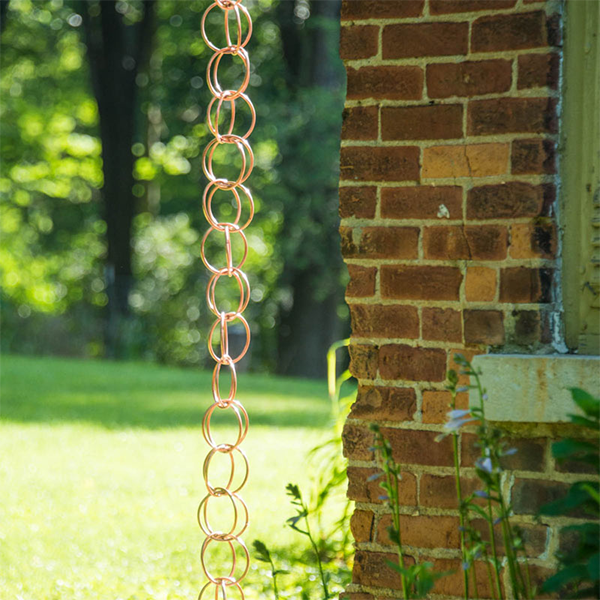 Rain Chain Metal Garden Art Gift for Mom