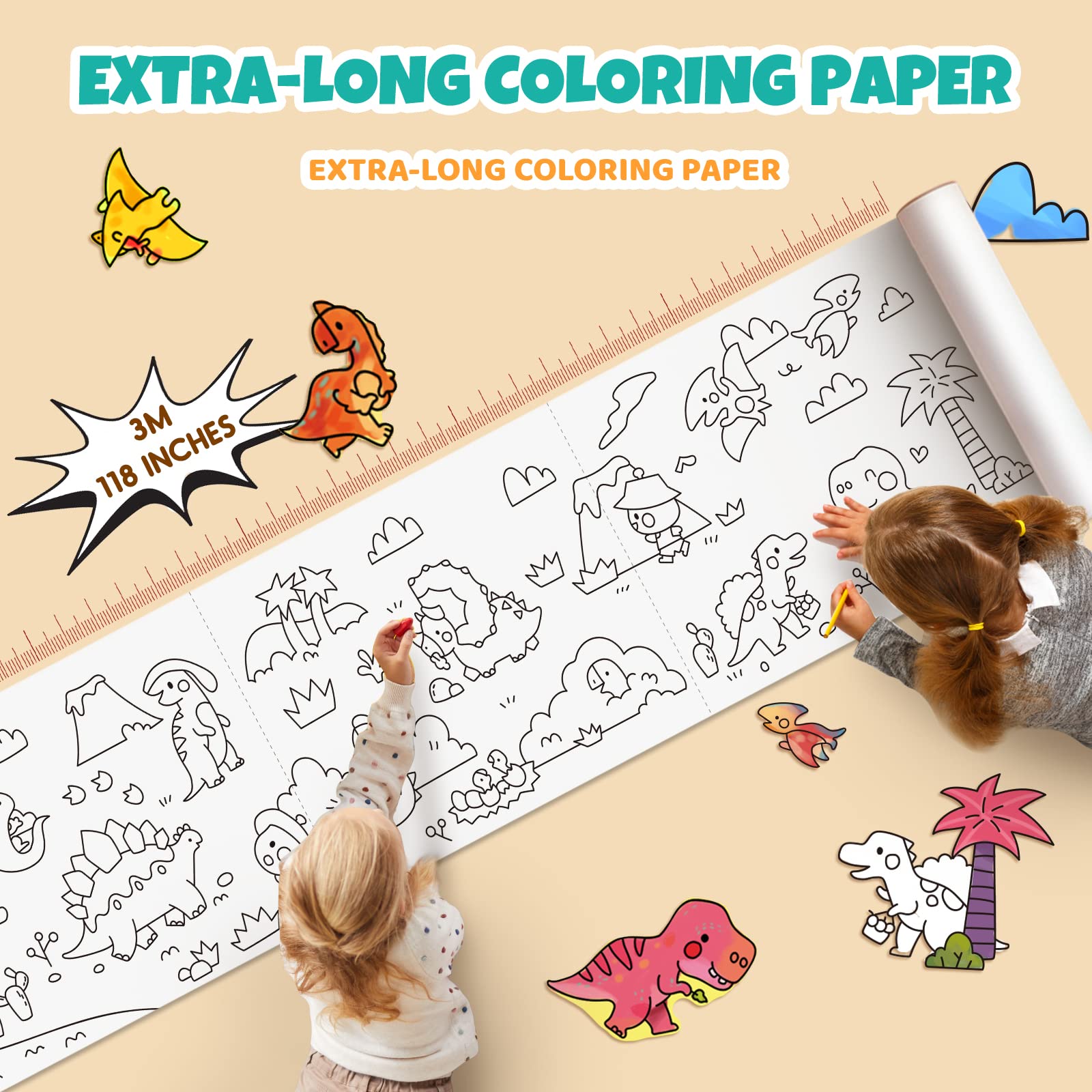 🔥HOT SALE 49% OFF - Children‘s Drawing Roll🎁