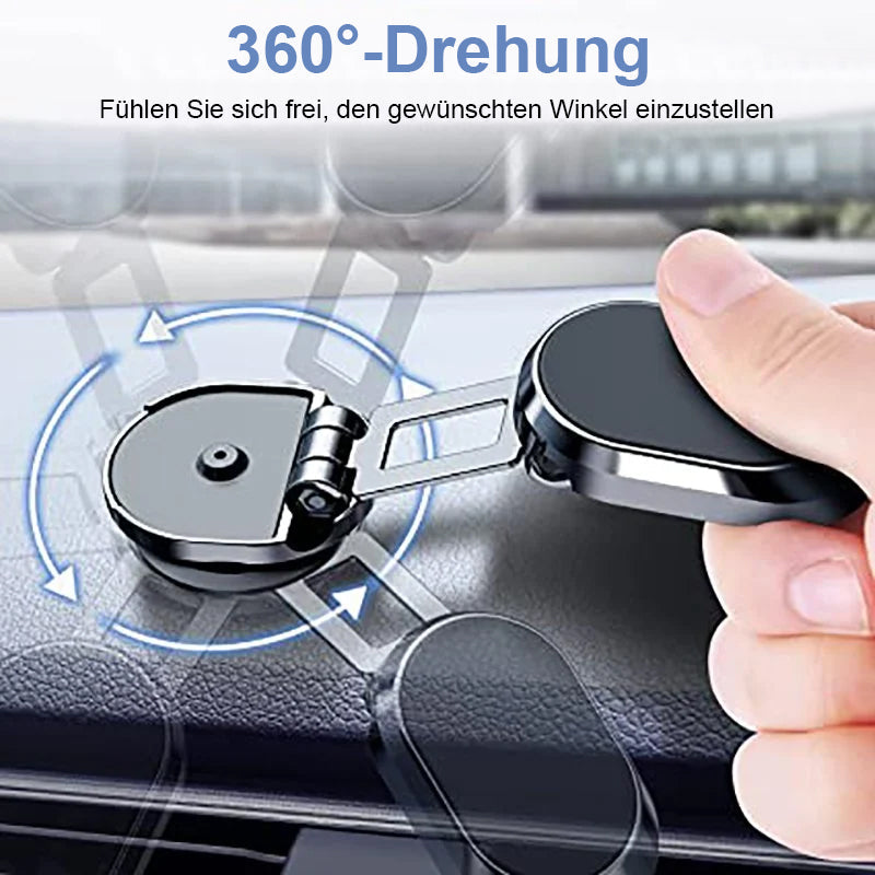 Magnetic mobile phone holder for the car