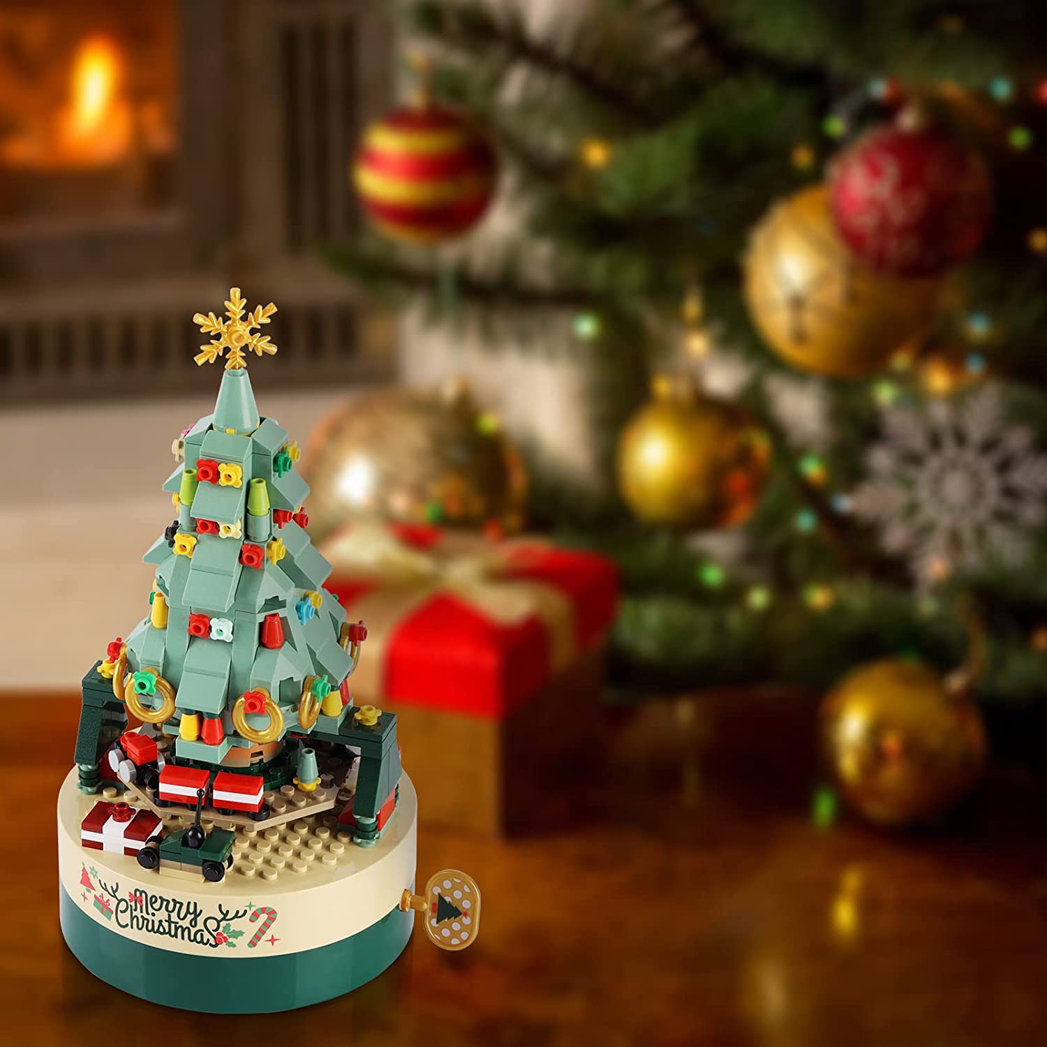 Christmas Pre-Sale 50% OFF- DIY Building Blocks Christmas Tree Octavo Box (360 Pcs)