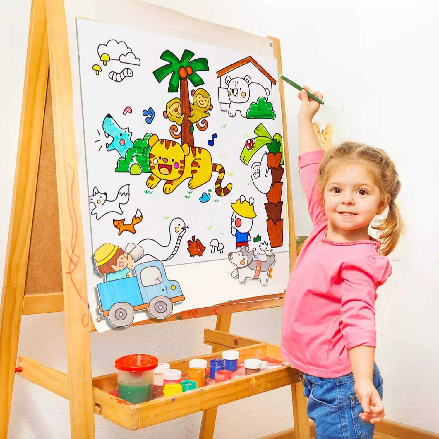 Children's Drawing Roll