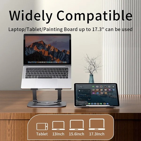 🎅EARLY CHRISTMAS SALE 48% OFF🎄Laptop Stand Aluminum Alloy Rotating Bracket