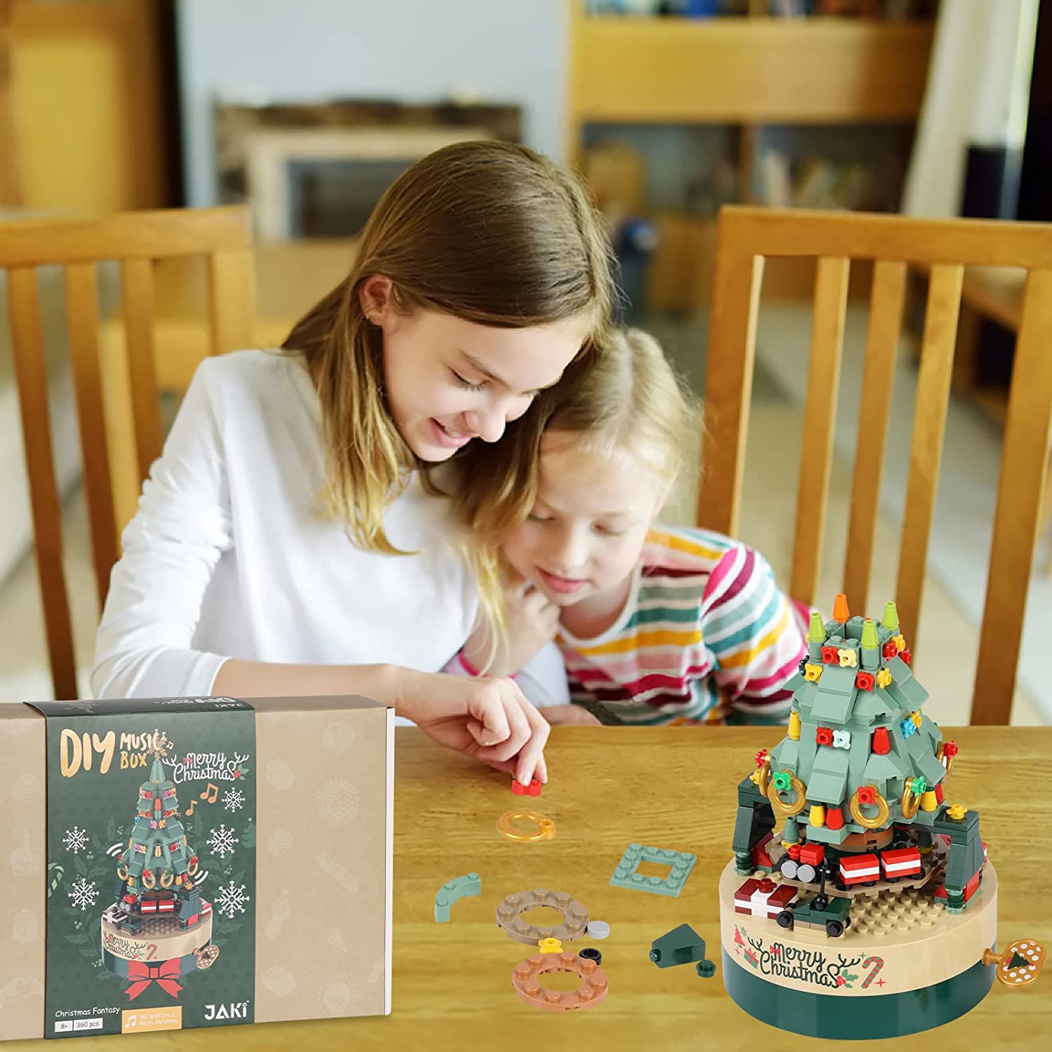 Christmas Pre-Sale 50% OFF- DIY Building Blocks Christmas Tree Octavo Box (360 Pcs)