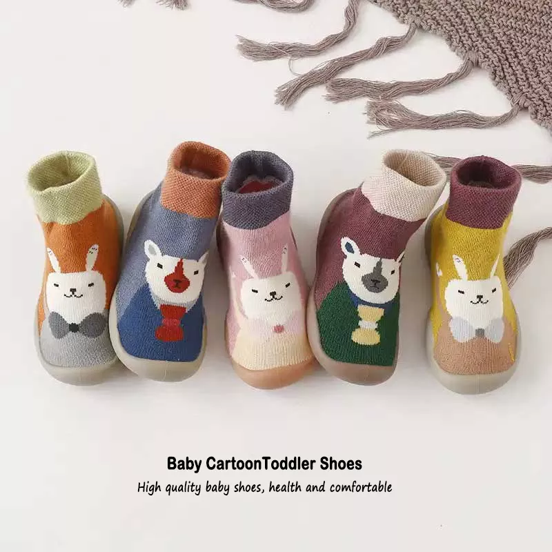 🔥Hot Sale 45% OFF🔥Baby Cartoon Plush Cotton Toddler Shoes👍