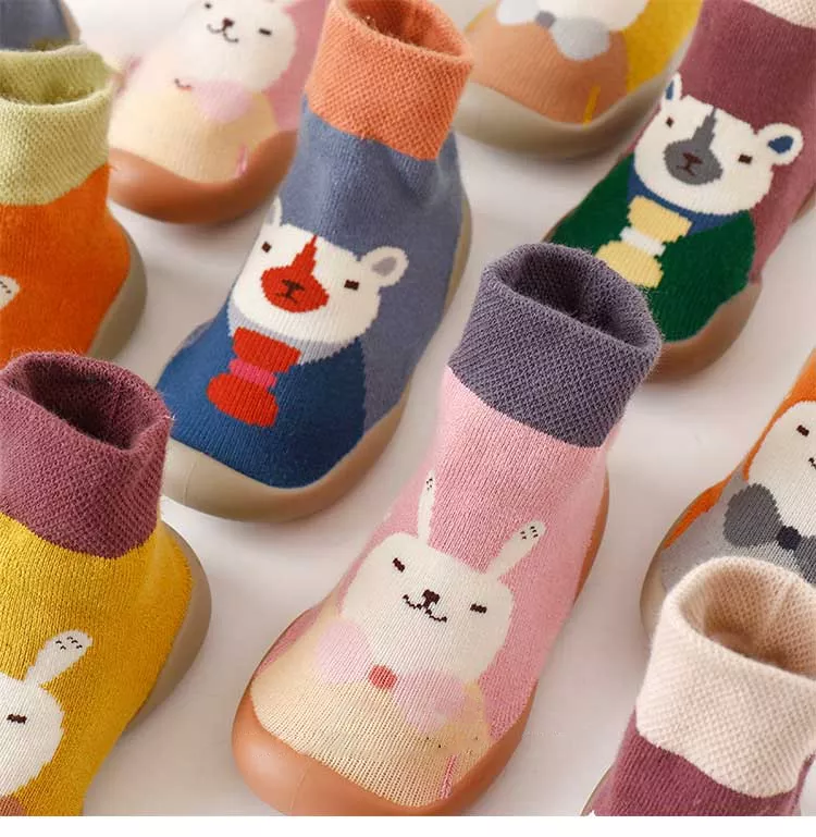 🔥Hot Sale 45% OFF🔥Baby Cartoon Plush Cotton Toddler Shoes👍