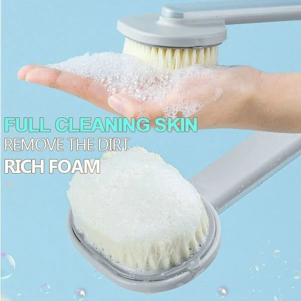 🛀Long Handle Liquid Bath Brush