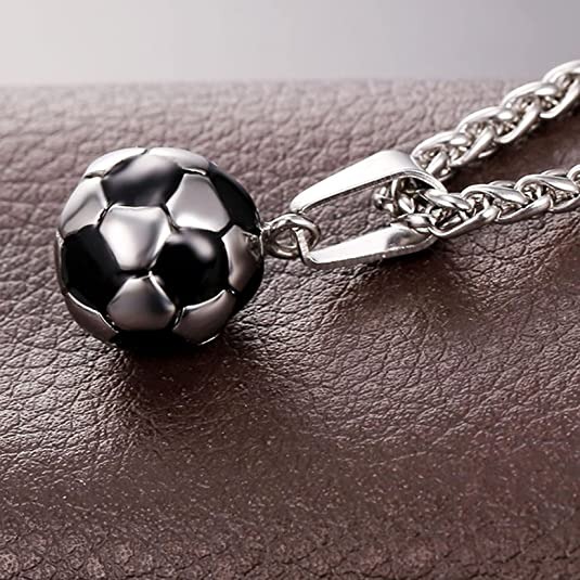 ⚽To My Wife, the Greatest Trophy (Field and Trophy Card) ⚽Soccer/ Football Necklace Gift Set