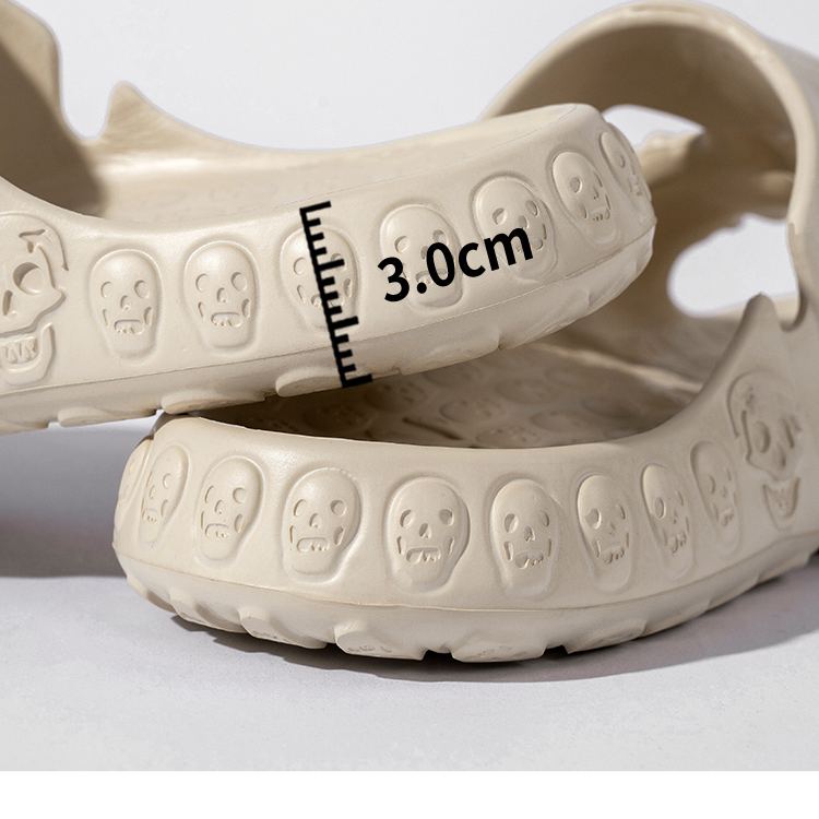 2023 Summer Skull Design Single Band Slides