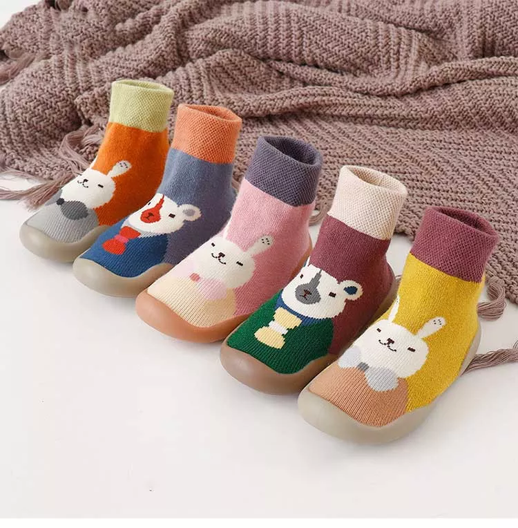 🔥Hot Sale 45% OFF🔥Baby Cartoon Plush Cotton Toddler Shoes👍