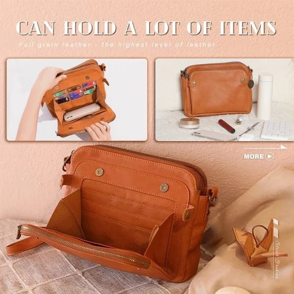 🔥Hot Sale 49% OFF🔥-👜Crossbody Leather Shoulder Bags and Clutches