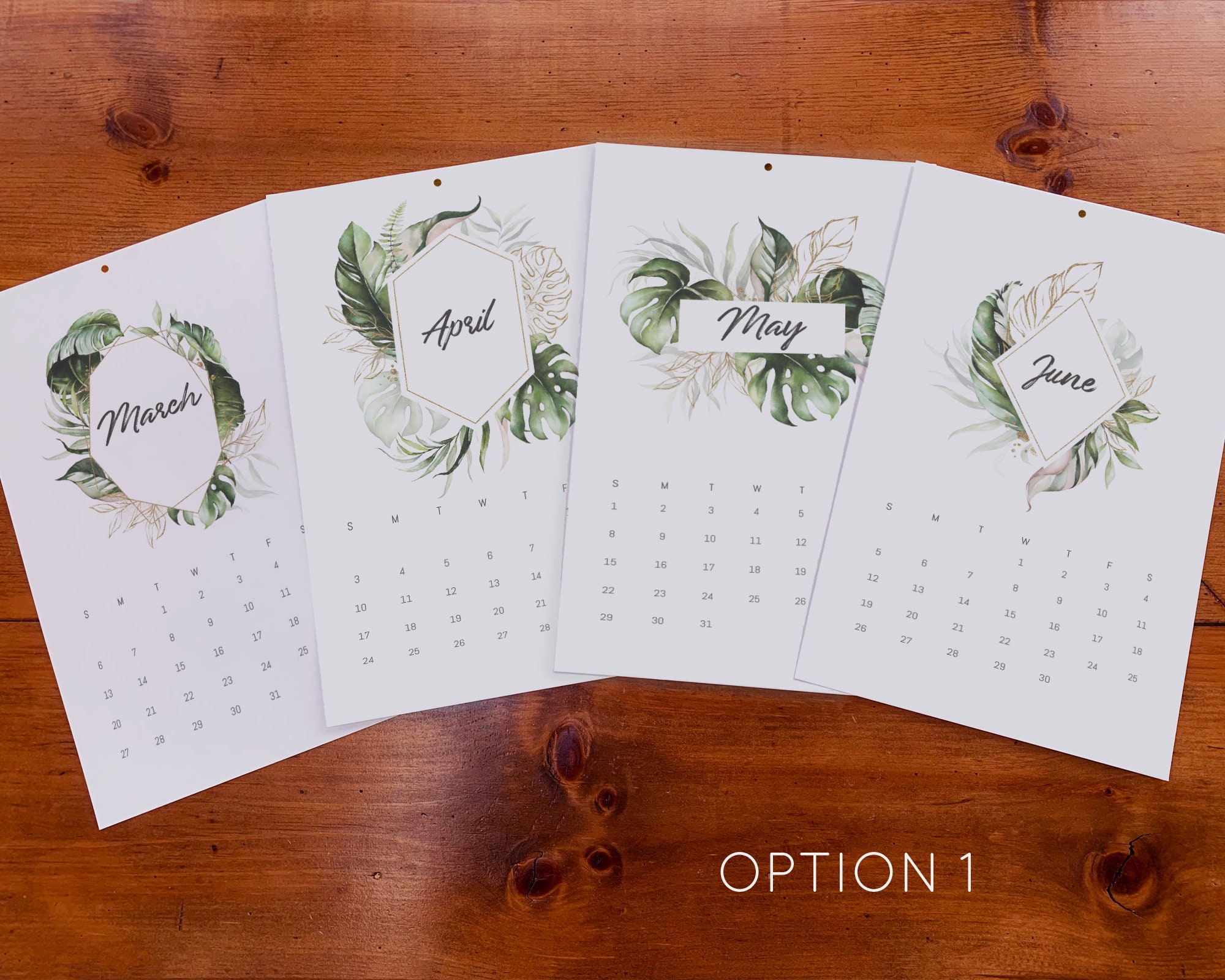 ❤️Hot Sale 50% Off❤️Beautiful Flowers Yearly Calendar 2024, Wall Calendar, Annual Calendar