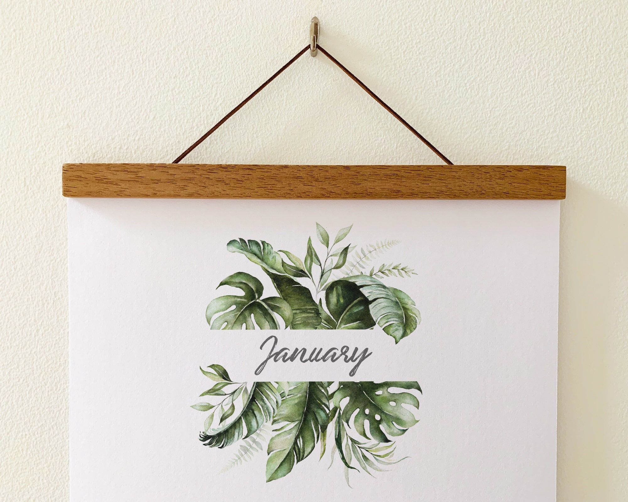 ❤️Hot Sale 50% Off❤️Beautiful Flowers Yearly Calendar 2024, Wall Calendar, Annual Calendar