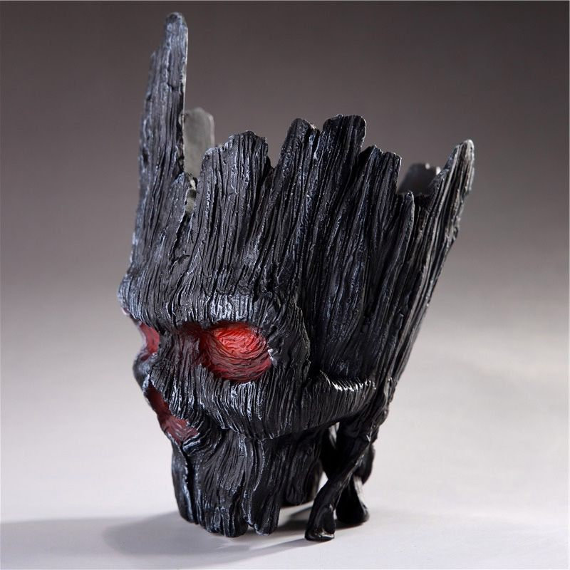 Ghost Tree Man Succulent Planter, Evil Groot Planter, Red Eyes Skull Planter For Decoration