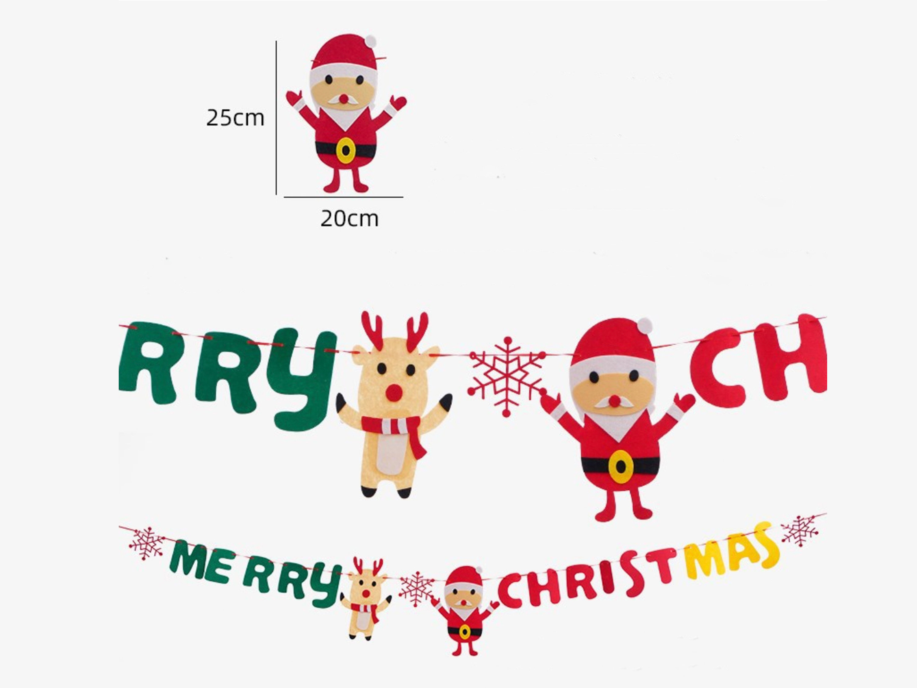 🎄🎄 High-Quality Felt Christmas Wall Decoration