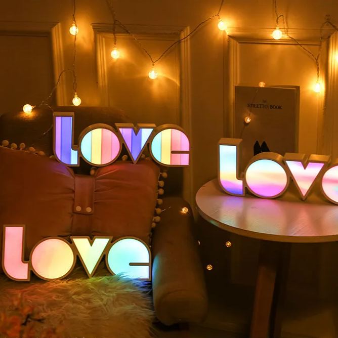 Fantasy Alphabet Night Light - A Gift Full Of Love
