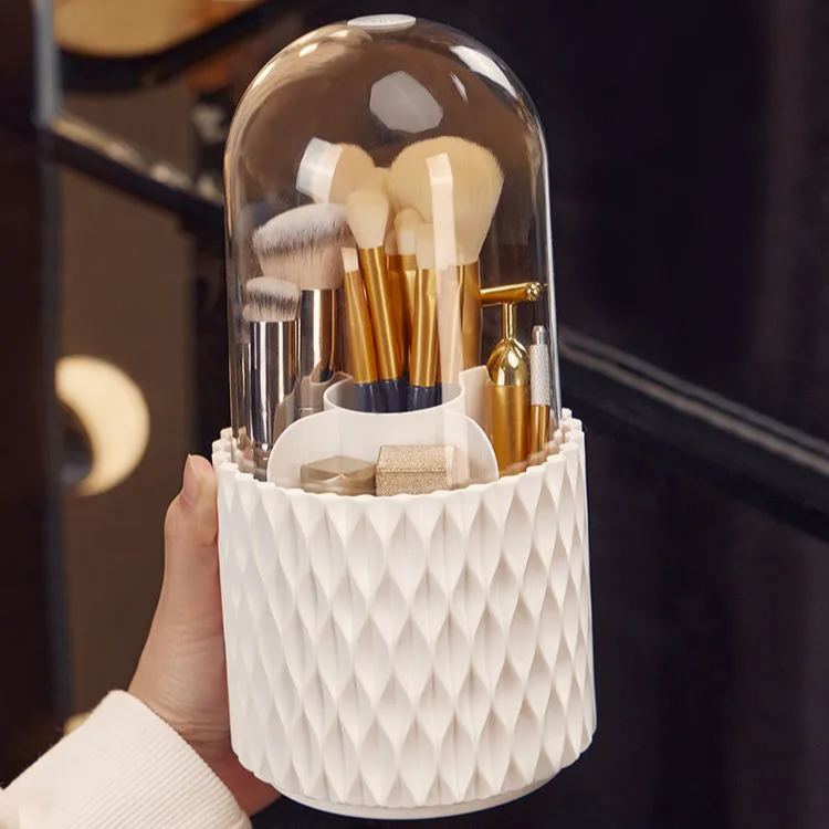 360° Rotating Dustproof Large-Capacity Makeup Box