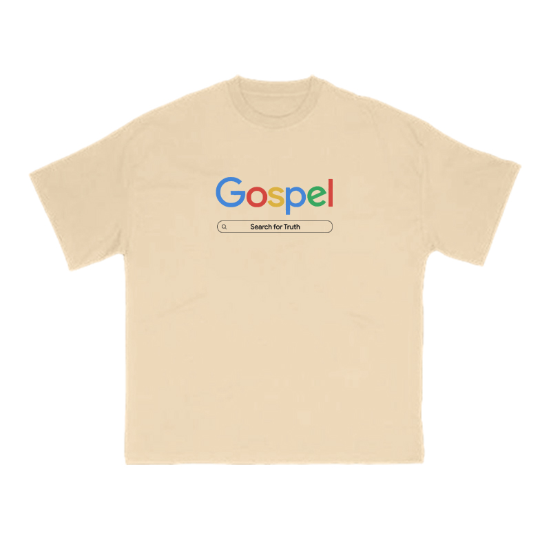 Gospel Rainbow Print T-shirt - Apricot - US16-18(2XL) - image 5