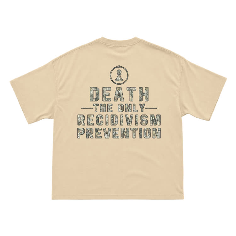 Camo Texture Statement Print T-shirt - Apricot - US16-18(2XL) - image 14