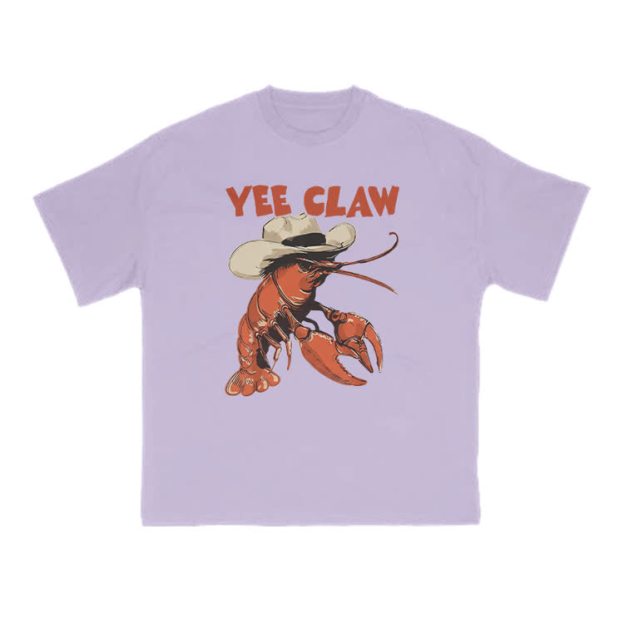 Yee Claw Print T-shirt - Purple - US16-18(2XL) - image 7