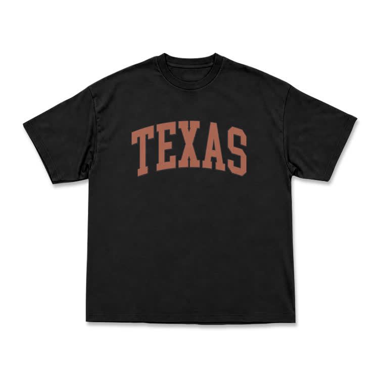 Texas Oversized Short Sleeve T-Shirt - Black - US16-18(2XL) - image 10