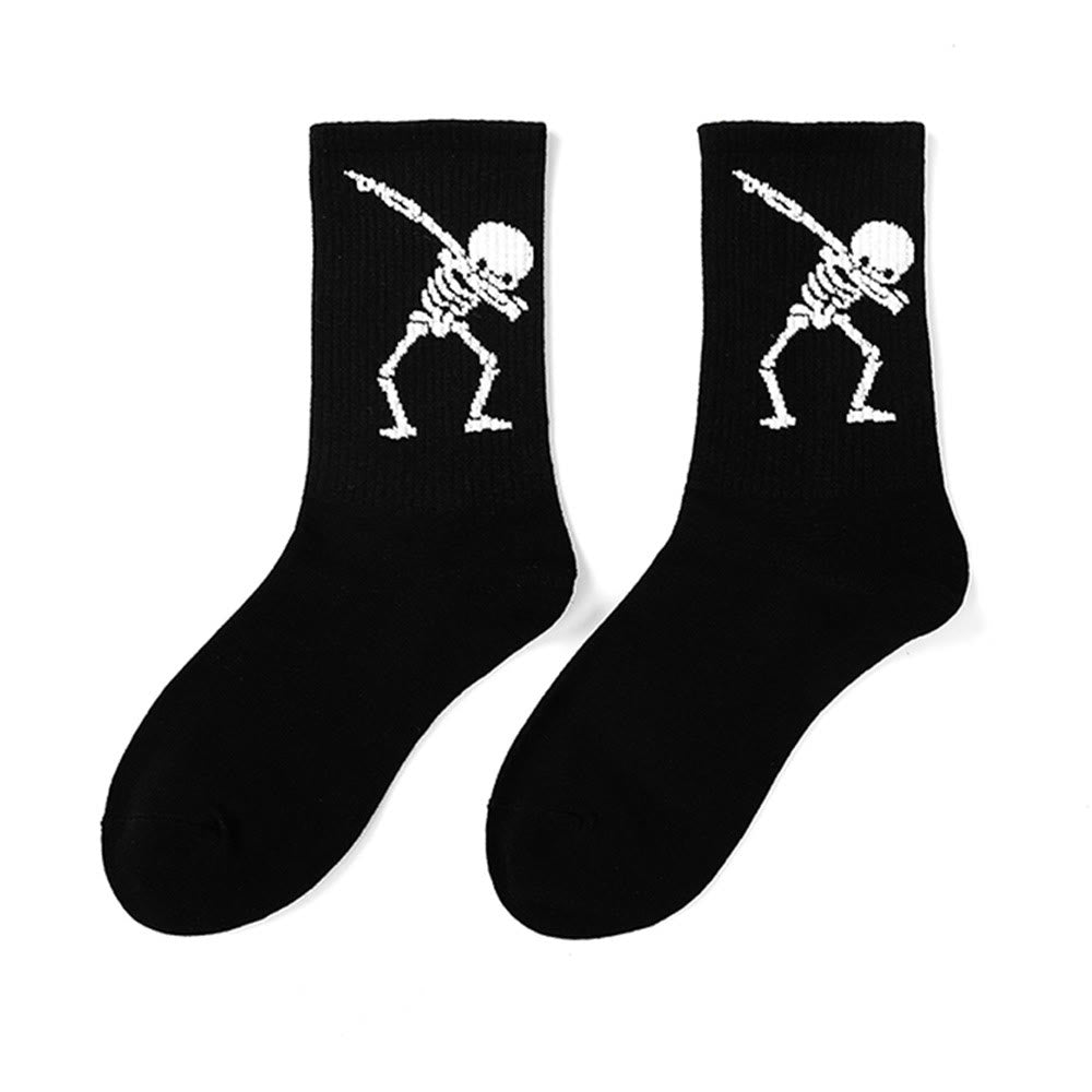 Basketball Men Socks Hip-hop Sports Socks Harajuku Cool Funny Socks