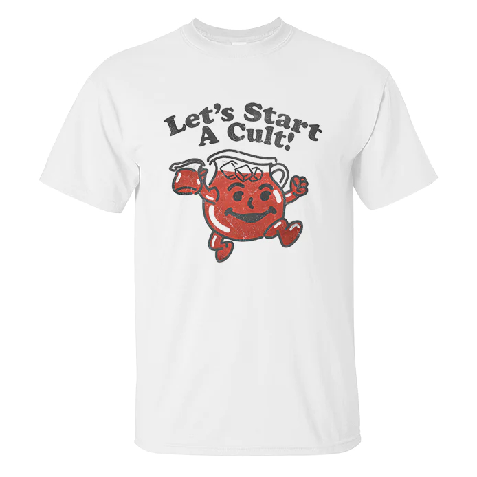 Let's Start A Cult! Print Men's T-shirt - image 2