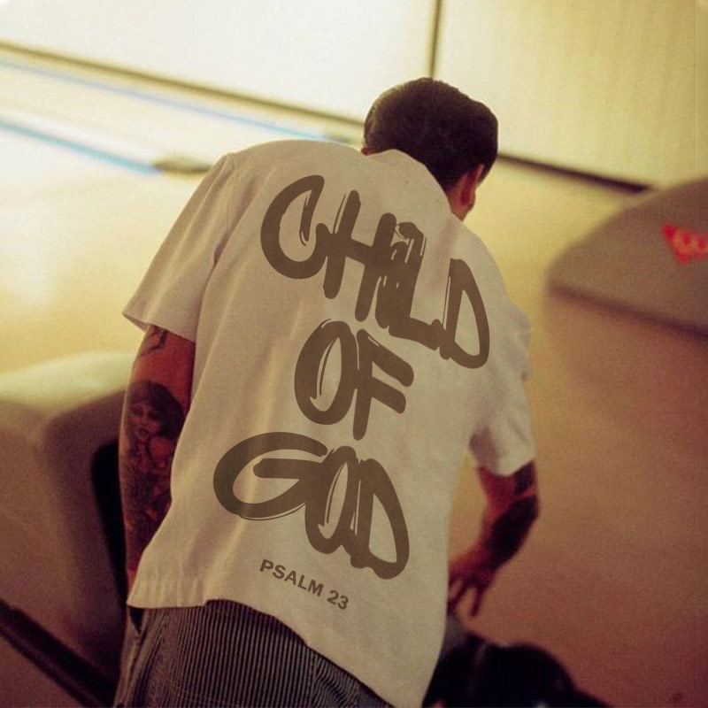Child Of God Print Shirt