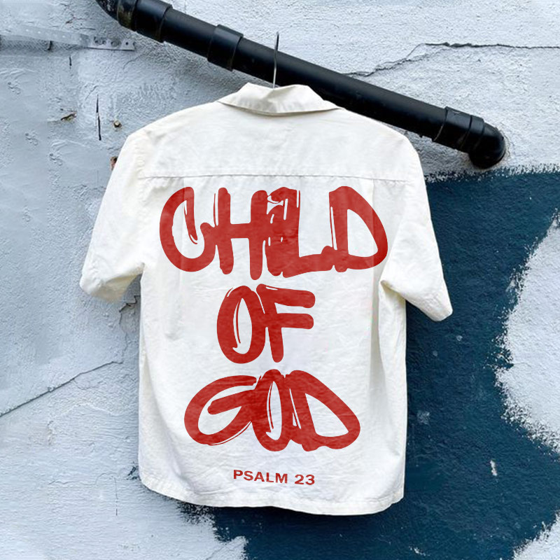 Child Of God Print Shirt