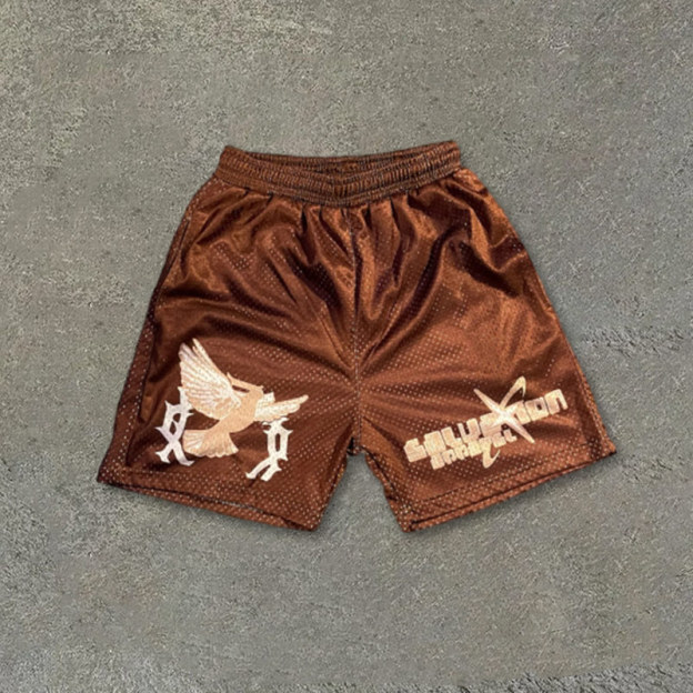 Acts 4:12 Print Mesh Shorts