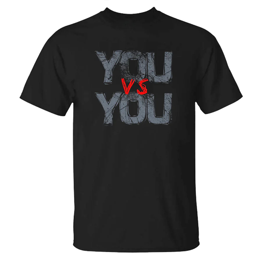 You Vs You Printed Casual T-shirt - image 2