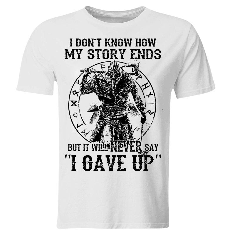 I Don't Know How My Story Ends Printed Men's T-shirt - image 3