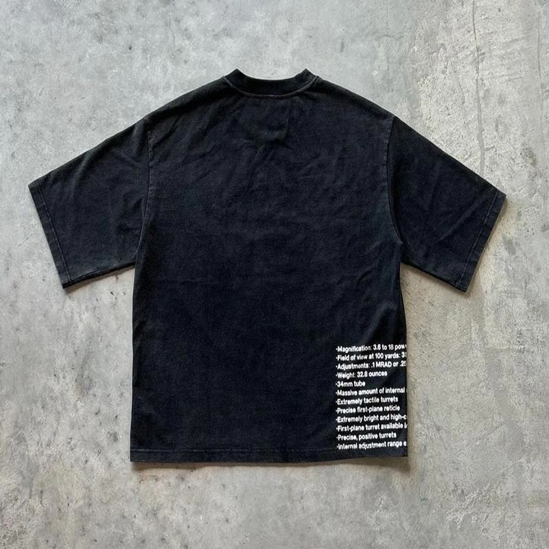 100% Cotton Sharpshooter Print T-shirt