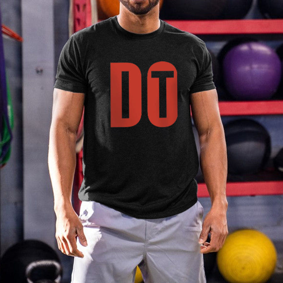 Do It Printed Men's T-shirt - Black - 2XL - image 1