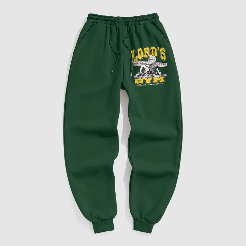 100% Cotton Lord's Gym Vintage Print Pants