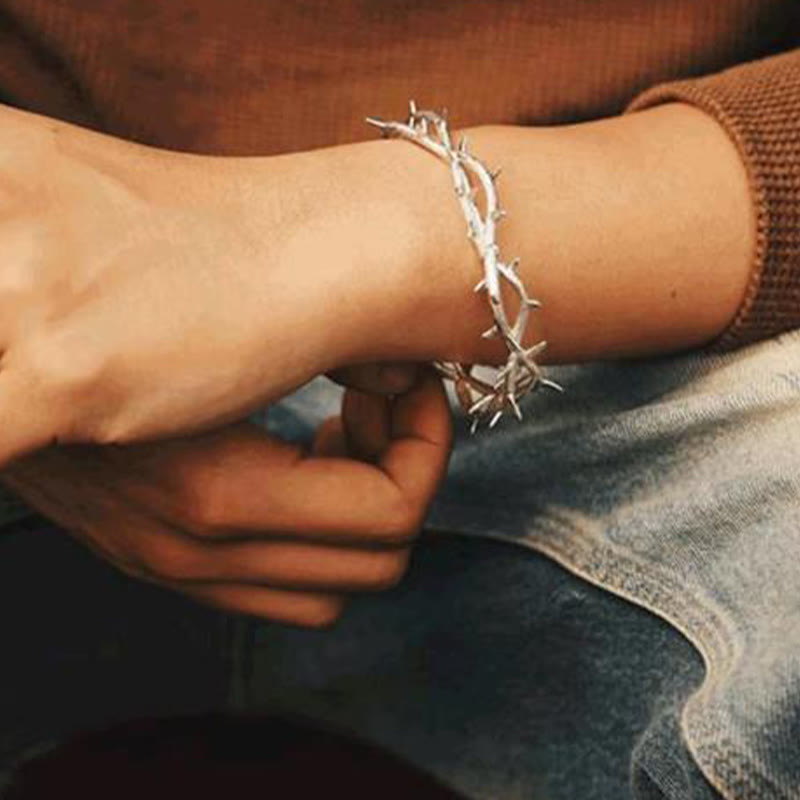 Simple And Stylish Thorn Open Bracelet
