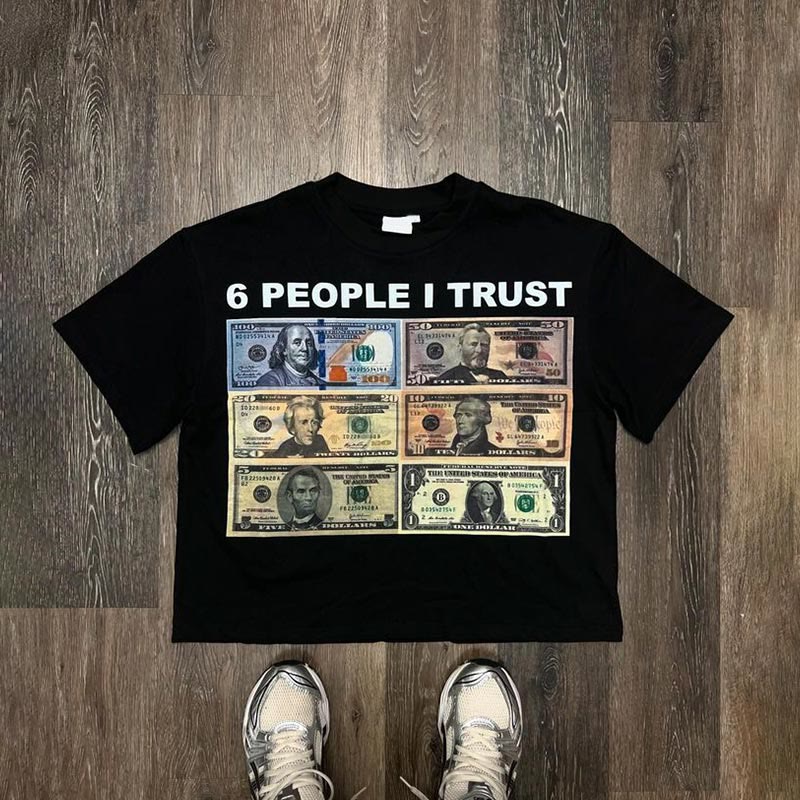 100% Cotton Money Print T-shirt