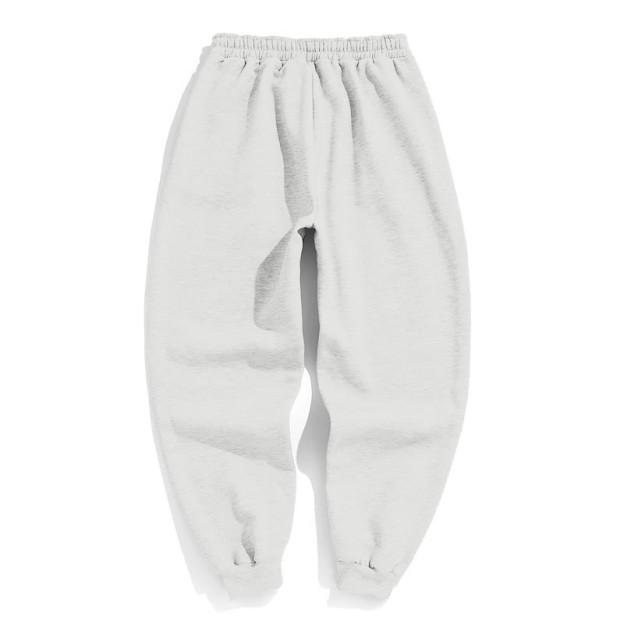 100% Cotton Solid Color Leggings Casual Fleece Sweatpants