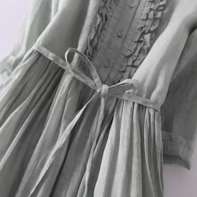 Casual Crew Neck Dress - image 5