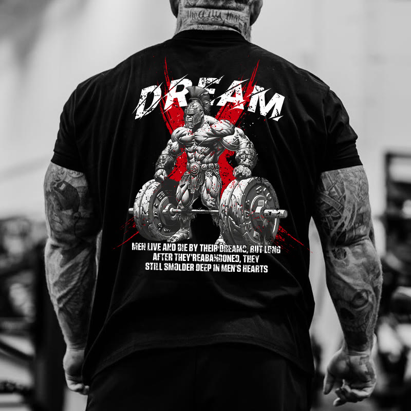 Gym 100% Cotton DREAM Print T-shirt - image 2