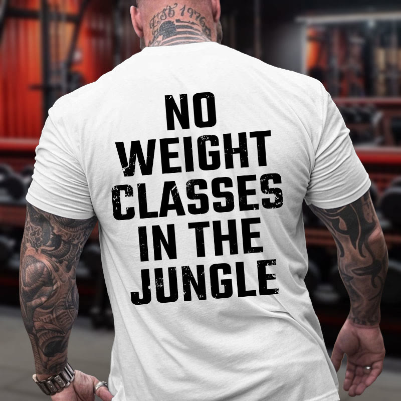 Gym 100% Cotton Print T-shirt - White - US16-18(2XL) - image 1