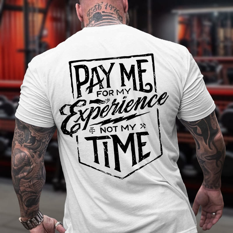 Gym 100% Cotton Print T-shirt - White - US16-18(2XL) - image 2